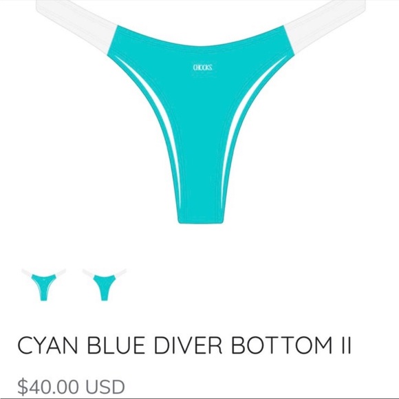 Boutine LA Cyan Blue Diver Set - Picture 11 of 11